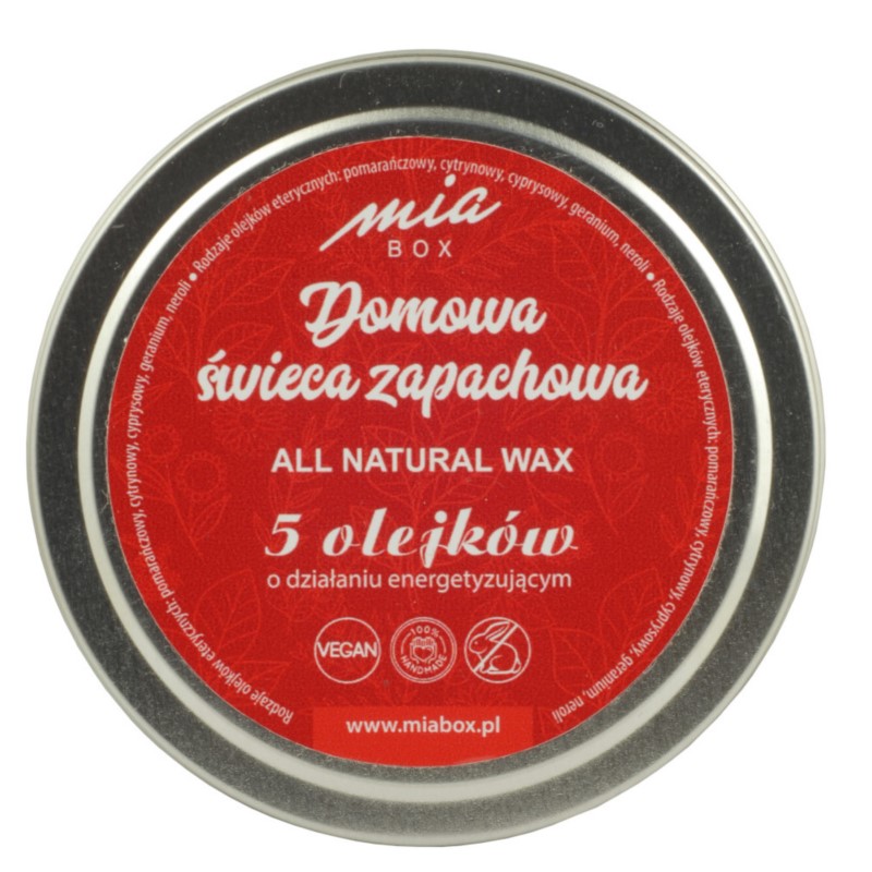 MiaBox Domowa świeca ENERGIA DOMOWA 15 ml MiaBox Domowa świeca ENERGIA DOMOWA 15 ml
