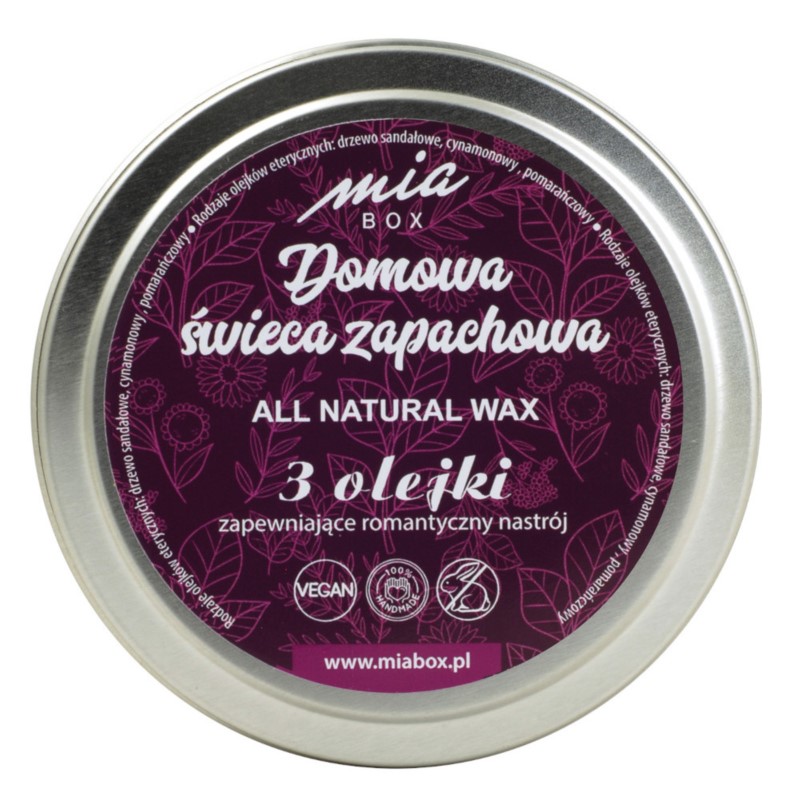 MiaBox Domowa świeca SENSUAL 15 ml MiaBox Domowa świeca SENSUAL 15 ml