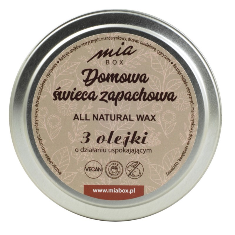 MiaBox Domowa świeca USPOKOJENIE 15 ml MiaBox Domowa świeca USPOKOJENIE 15 ml