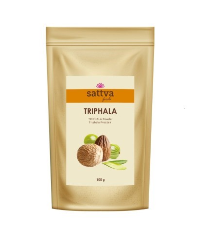 Sattva foods Triphala proszek 100 g Sattva foods Triphala proszek 100 g
