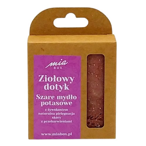 MiaBox Szare mydło potasowe ŻYWOKOST 125 g
