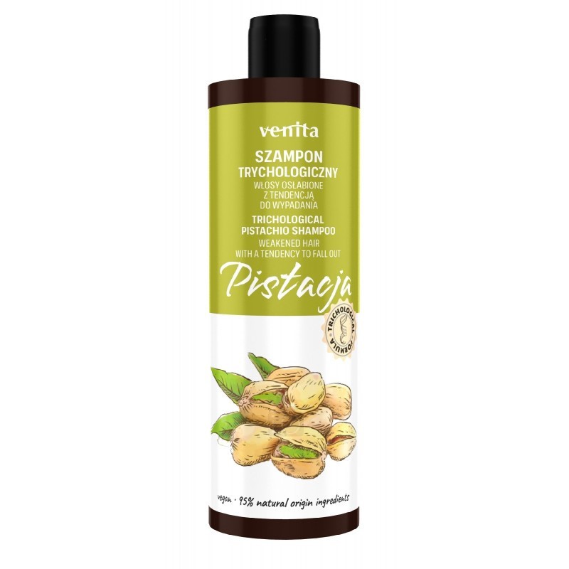 Venita Szampon Trychologiczny PISTACJA 300 ml Venita Szampon Trychologiczny PISTACJA 300 ml
