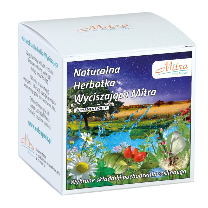 Mitra Naturalna Herbata Wyciszająca 30x2g Mitra Naturalna Herbata Wyciszająca 30x2g