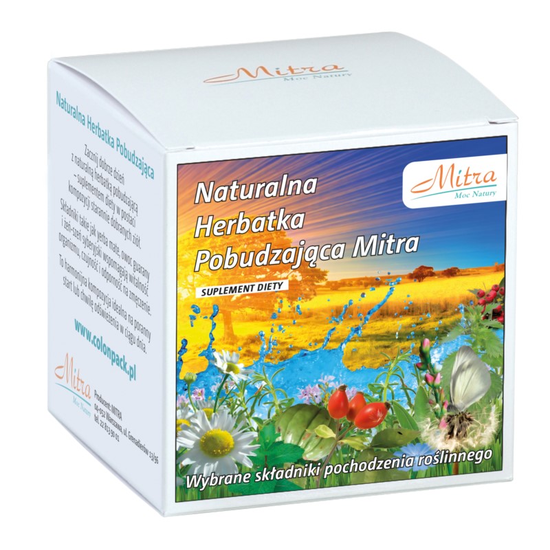 Mitra Naturalna Herbata Pobudzająca 30x2g Mitra Naturalna Herbata Pobudzająca 30x2g
