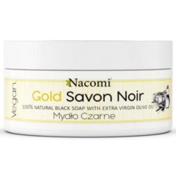 Nacomi Złote Mydło Czarne z oliwą z oliwek 125 g