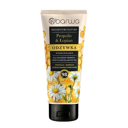 Recepty Natury Odżywka Propolis Łopian 200 ml Recepty Natury Odżywka Propolis Łopian 200 ml