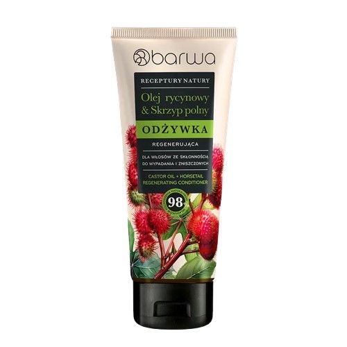 Recepty Natury Odżywka Olej rycynowy 200 ml Recepty Natury Odżywka Olej rycynowy 200 ml