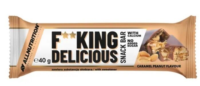 FITKING DELICIOUS SNACK BAR 40 g karmel FITKING DELICIOUS SNACK BAR 40 g karmel