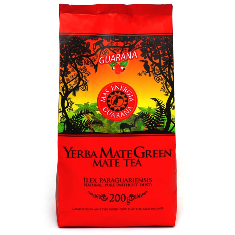 Oranżada Yerba Mate Green Mas Energia Guarana 200G