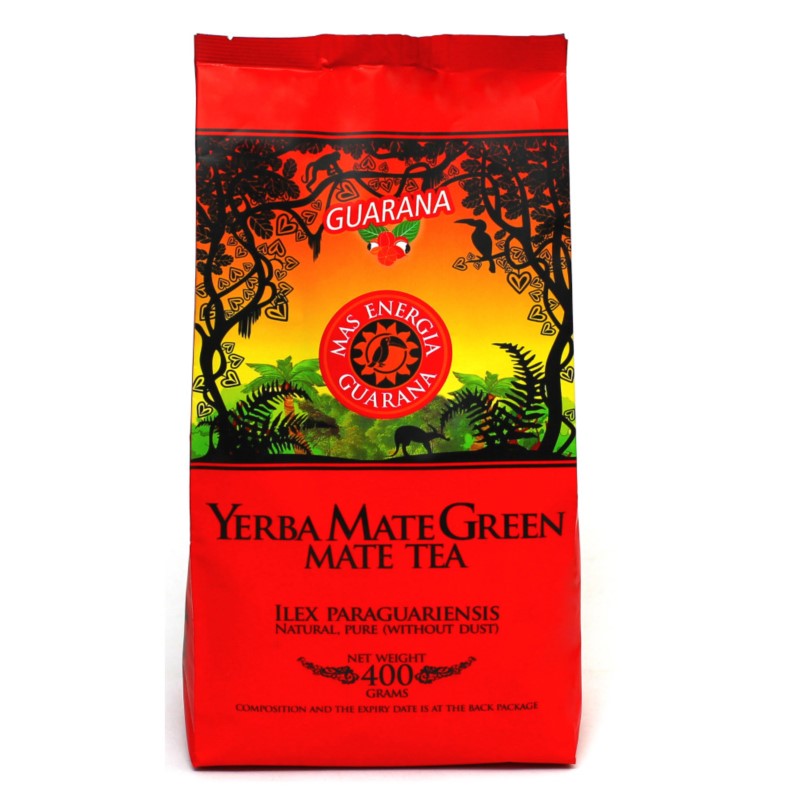 Oranżada Yerba Mate Green Mas Energia Guarana 400G Oranżada Yerba Mate Green Mas Energia Guarana 400G