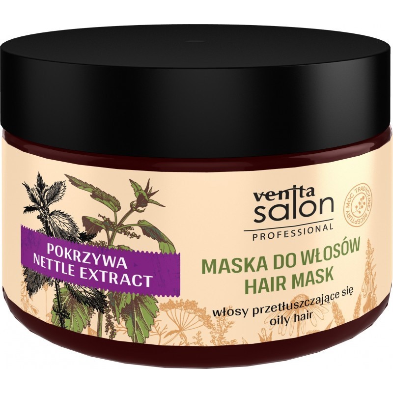 Venita Salon Maska do włosów Pokrzywa 500 ml Venita Salon Maska do włosów Pokrzywa 500 ml