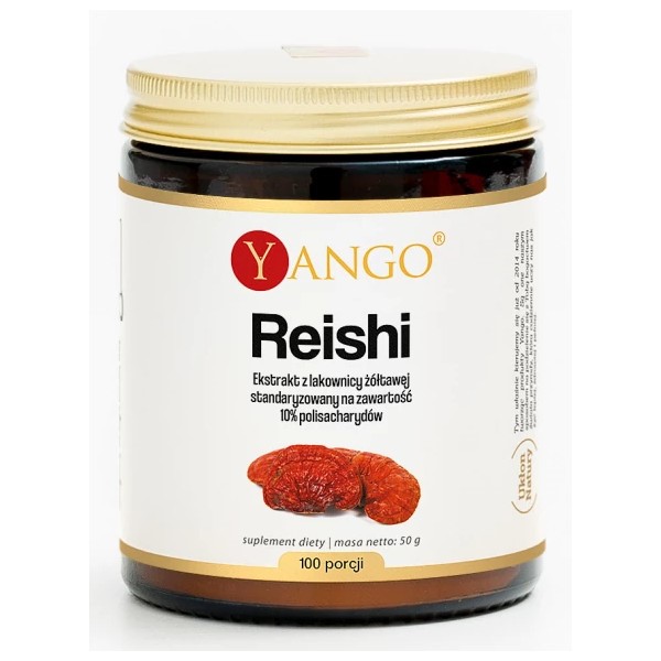 Yango Reishi 100 porcji 50 g Yango Reishi 100 porcji 50 g