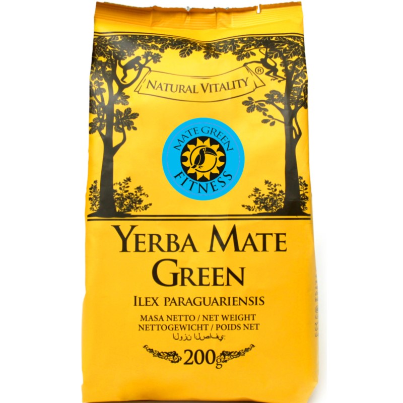 Oranżada Herbata Yerba Mate Green Fitness 200G Oranżada Herbata Yerba Mate Green Fitness 200G