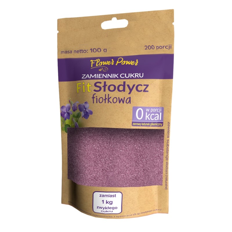 Fit Cukier Fiołkowy Naturalna słodycz 100 g