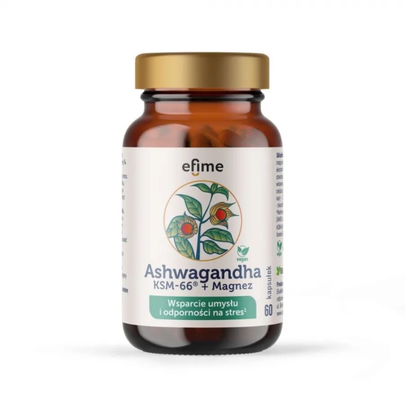 Ekamedica Ashwagandha 60 k Efime