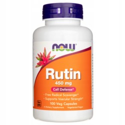 Now Foods Rutin Rutyna 450 mg 100 kap