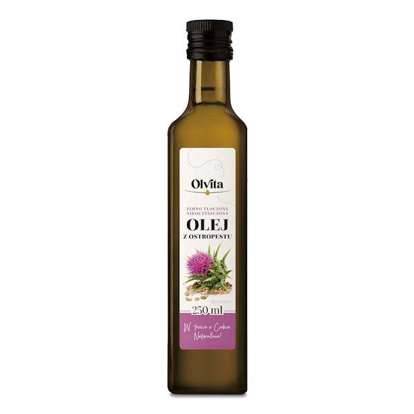 Olvita Olej Z Ostropestu Zimnotłoczony 250Ml Olvita Olej Z Ostropestu Zimnotłoczony 250Ml