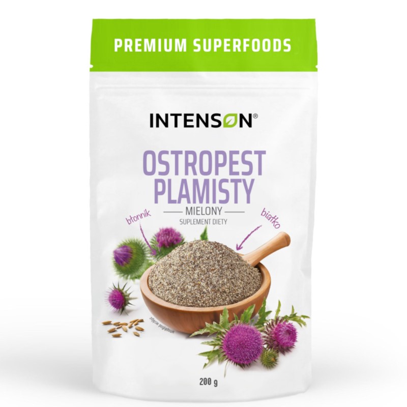 Intenson Ostropest Plamisty mielony 200 g Intenson Ostropest Plamisty mielony 200 g