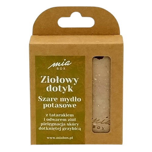 MiaBox Szare mydło potasowe TATARAK 125 g