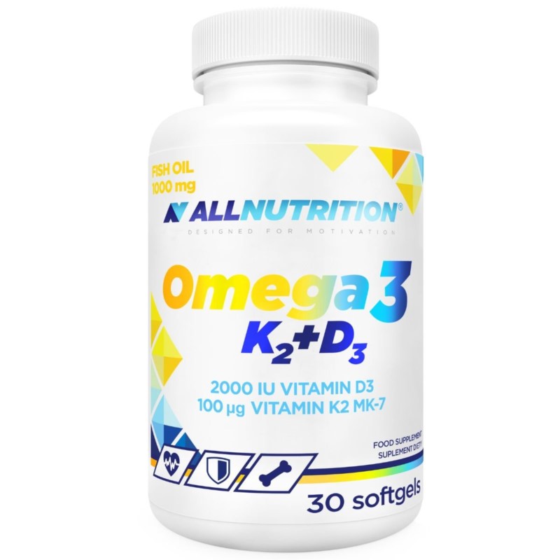 Allnutrition Omega 3  K2 D3 30 kap