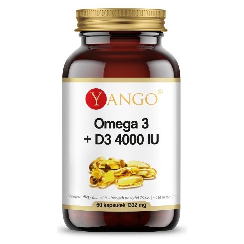 Yango Omega 3 + D3 4000IU 60 k