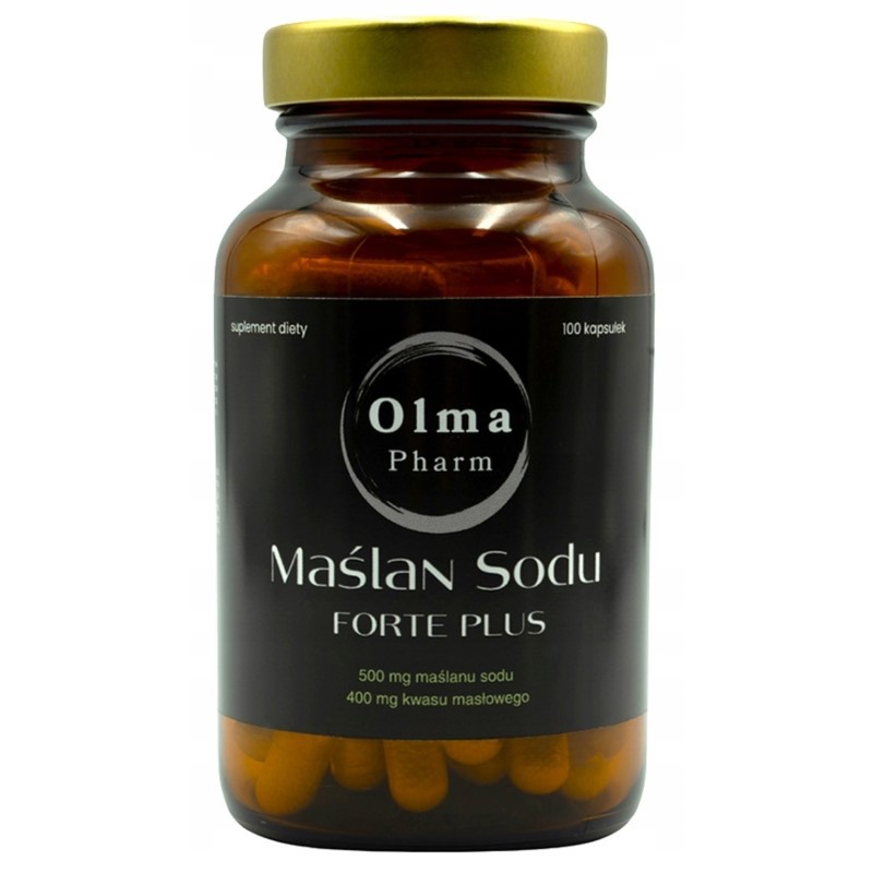 Olma Pharm Maślan Sodu Forte Plus 100 kapsułek
