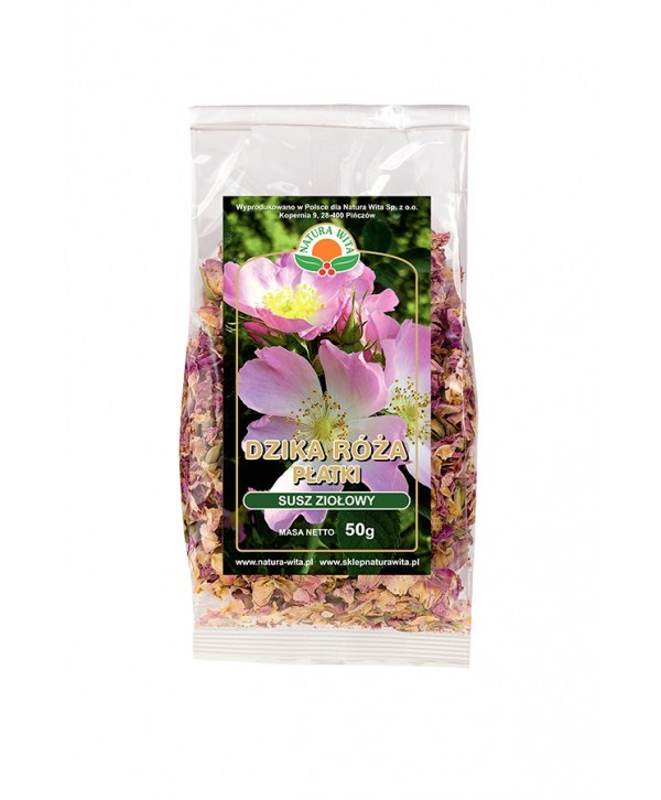 Natura Wita Dzika Róża Płatki susz 50G