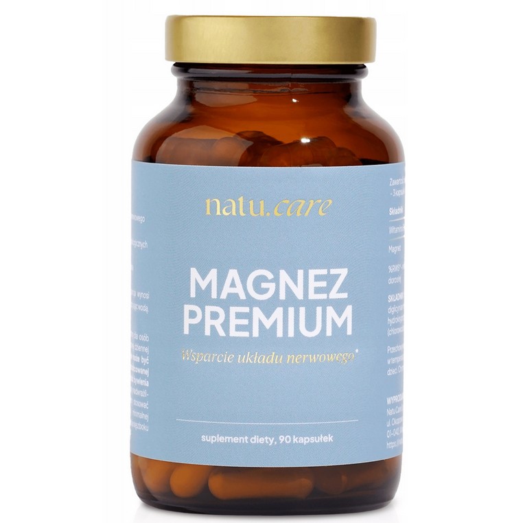 Natu Care Magnez Premium + witamina B6 90 k