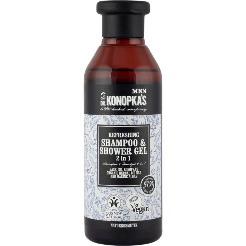 DR Konopka MEN Szampon szampon i żel 2 w 1 280 ml DR Konopka MEN Szampon szampon i żel 2 w 1 280 ml