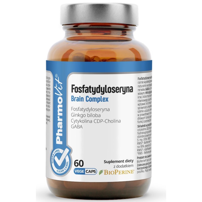 Pharmovit Fosfatydyloseryna Brain Complex 60 k Pharmovit Fosfatydyloseryna Brain Complex 60 k