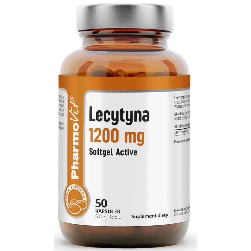 Pharmovit Lecytyna 1200 mg 50 k Pharmovit Lecytyna 1200 mg 50 k