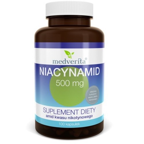 Medverita Niacynamid 500 mg 60 k Medverita Niacynamid 500 mg 60 k