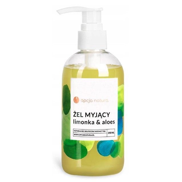 Opcja Natura Żel myjący limonka & aloes 250 ml Opcja Natura Żel myjący limonka & aloes 250 ml