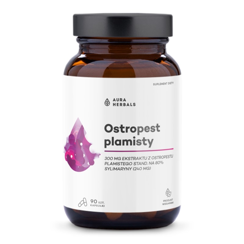Aura Herbals Ostropest Plamisty 80% Sylimaryny 90