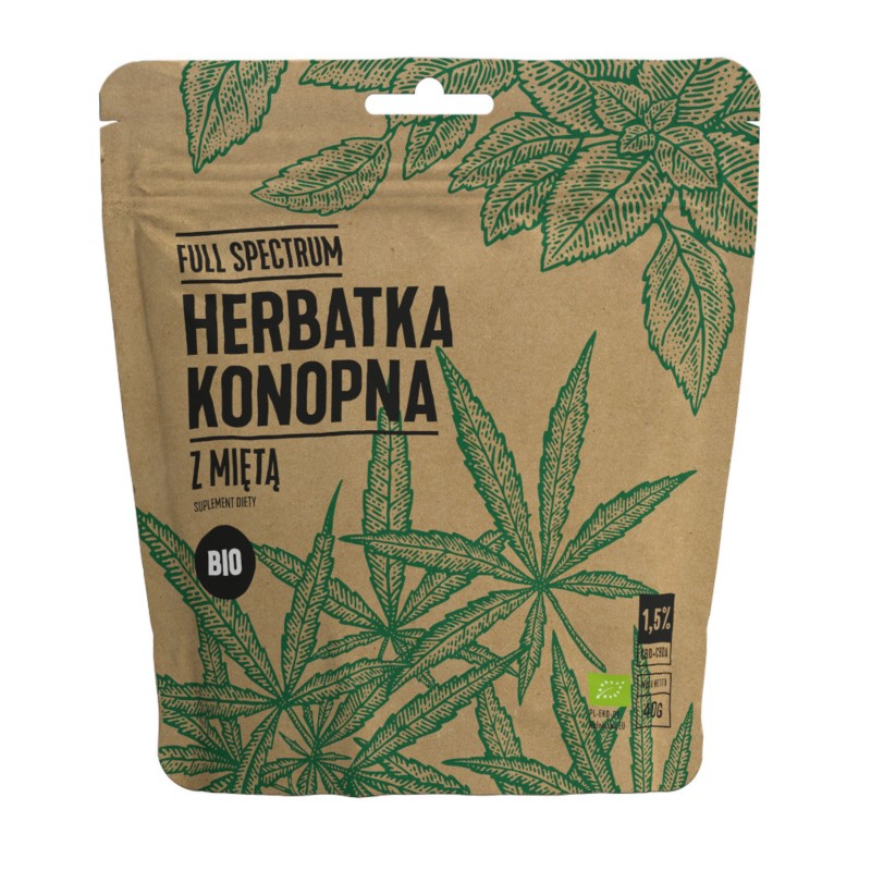 Cosma Herbatka Konopna z miętą BIO 40 g