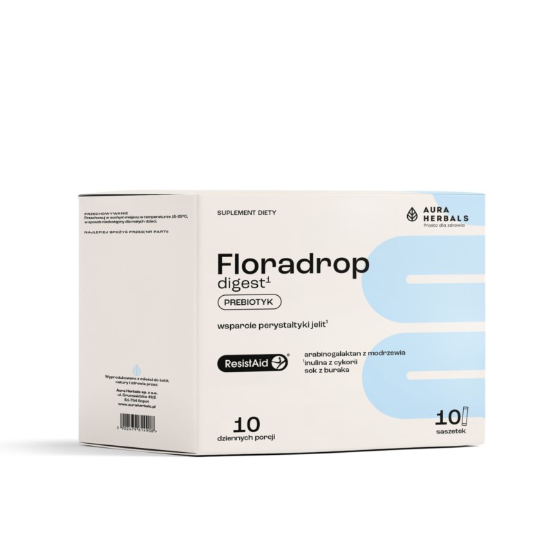 Aura Herbals Floradrop prebiotyk 10 saszetek