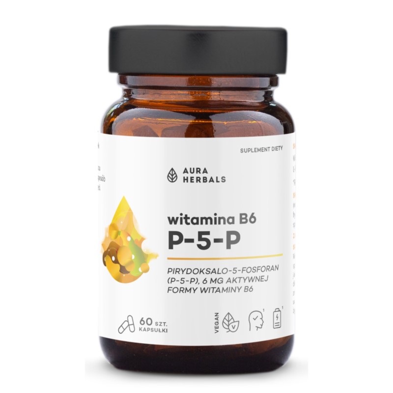 Aura Herbals Witamina B6 P-5-P 60 szt