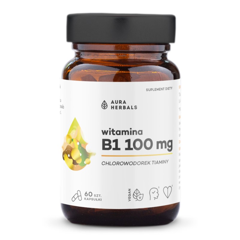 Aura Herbals Witamina B1 100 mg 60 szt
