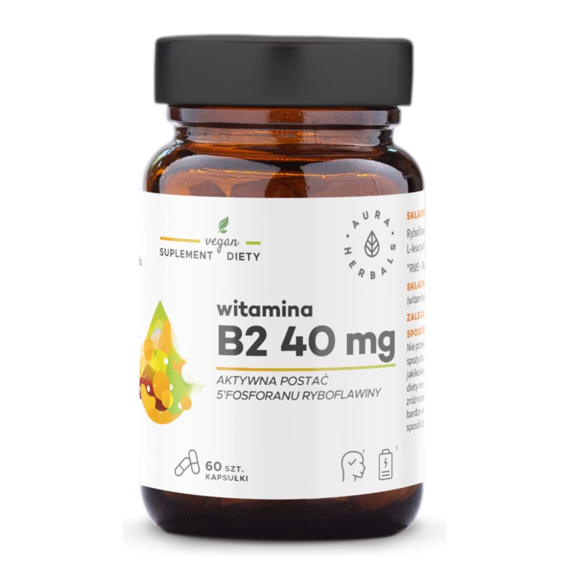 Aura Herbals Witamina B2 40 mg 60 szt