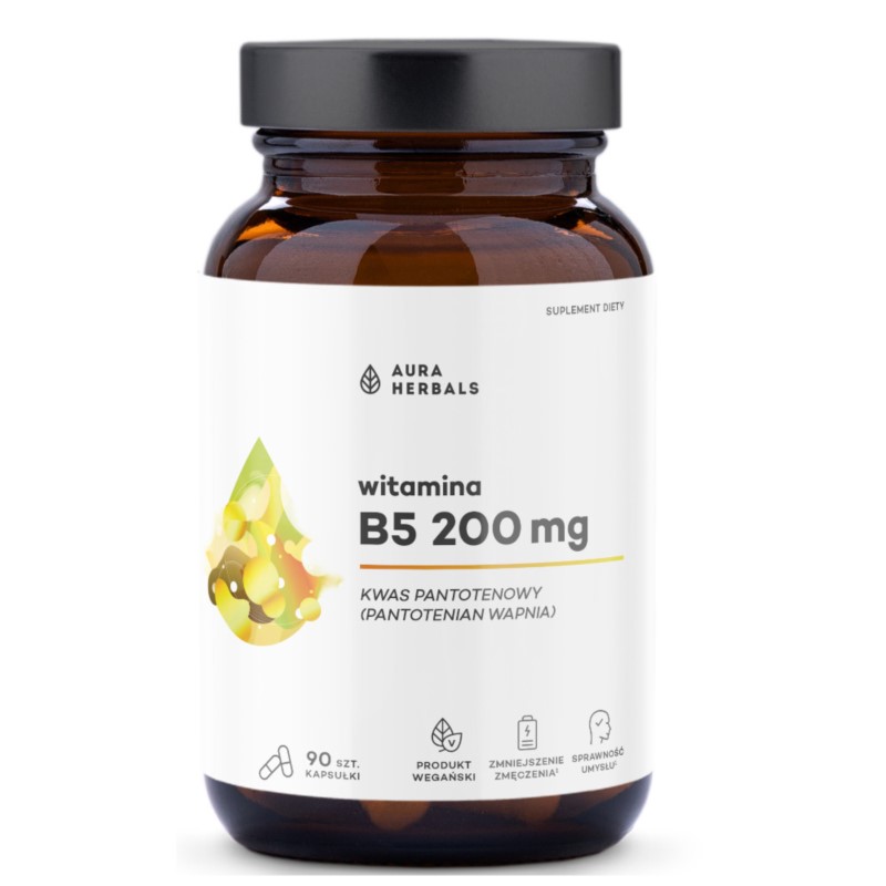 Aura Herbals Witamina B5 200 mg 90 szt