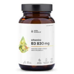 Aura Herbals Witamina B3 830 mg 60 k