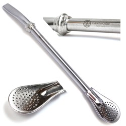 Oranżada Bombilla LIZA z pierścieniem srebrna