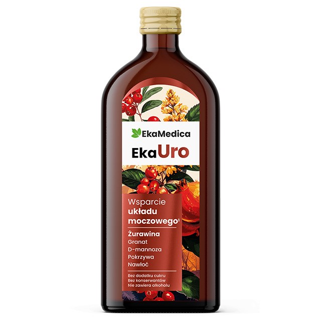 Ekamedica EkaUro 500 ml wsparcie układu moczowego Ekamedica EkaUro 500 ml wsparcie układu moczowego