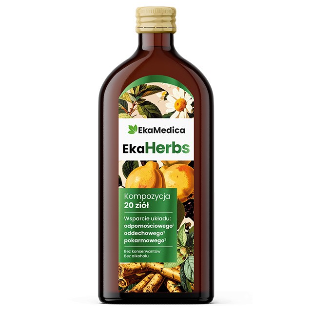 Ekamedica EkaHerbs 500 ml kompozycja ziół Ekamedica EkaHerbs 500 ml kompozycja ziół