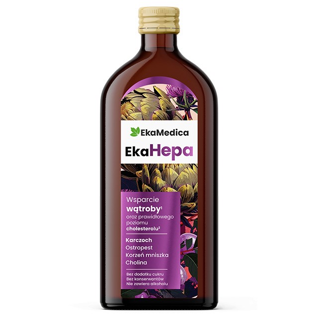 Ekamedica EkaHepa 500 ml wsparcie wątroby Ekamedica EkaHepa 500 ml wsparcie wątroby