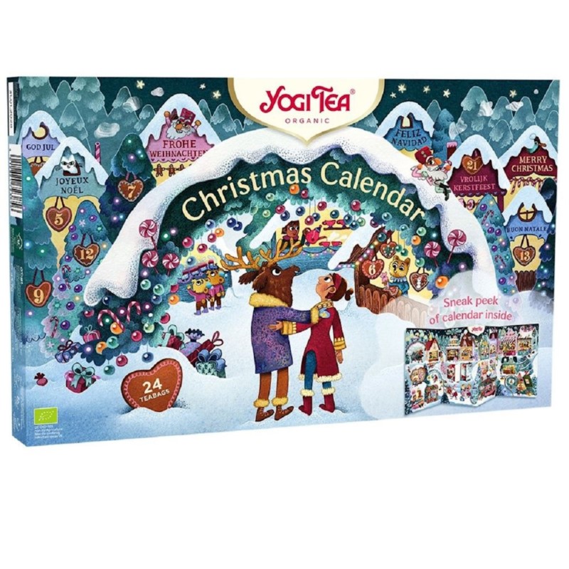 Yogi Tea Kalendarz Adwentowy 24 herbatki mix Yogi Tea Kalendarz Adwentowy 24 herbatki mix