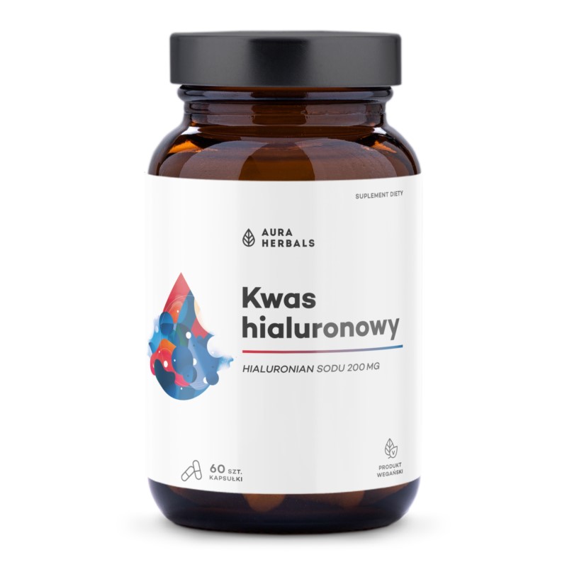 Aura Herbals Kwas Hialuronowy 60 szt Aura Herbals Kwas Hialuronowy 60 szt