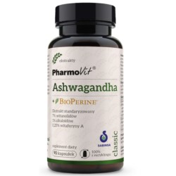 Pharmovit Ashwagandha + BioPerine 90 k