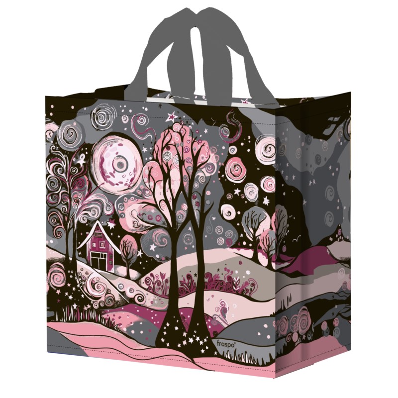 Torba Z Pp Seria Magiczna Kraina 24 L różowa-szara Torba Z Pp Seria Magiczna Kraina 24 L różowa-szara