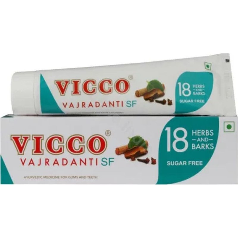 Vicco Suger Free Pasta do zębów 200 g Vicco Suger Free Pasta do zębów 200 g